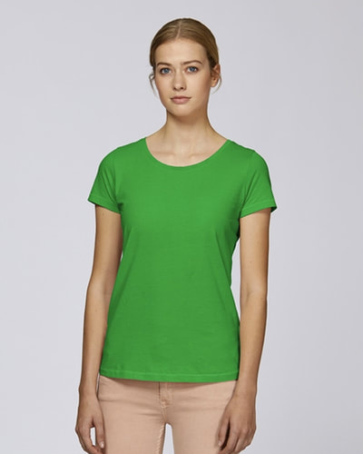 vihreä naisten t-paita