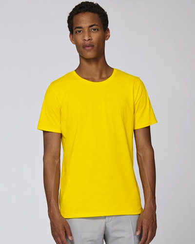 unisex t-paita keltainen