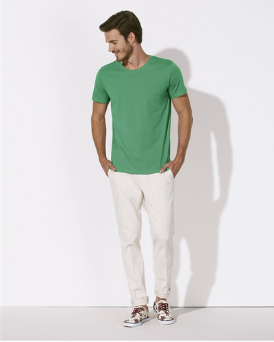 miesten t-paita vivid green