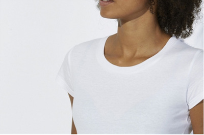 laadukas naisten t-paita ekopuuvilla
